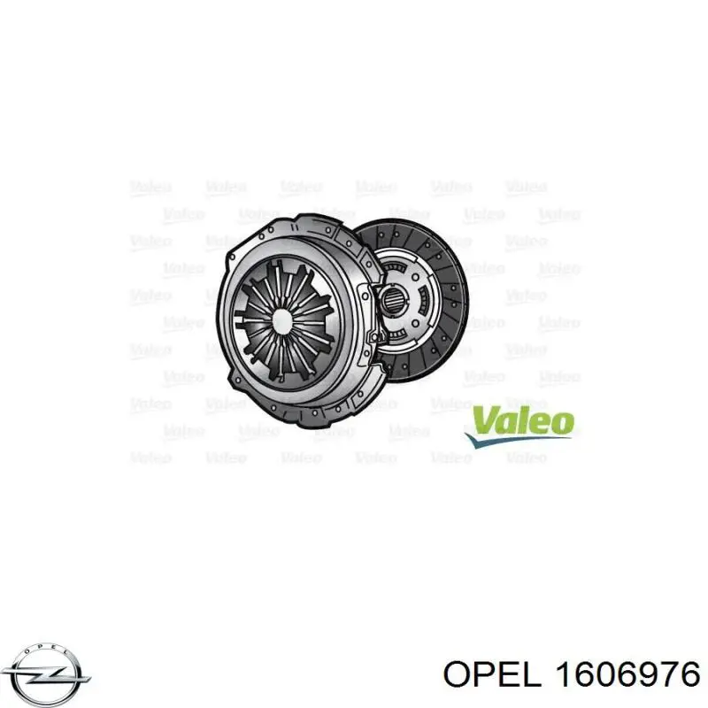 Compre 1606976 Opel Kit de embraiagem (3 peças)