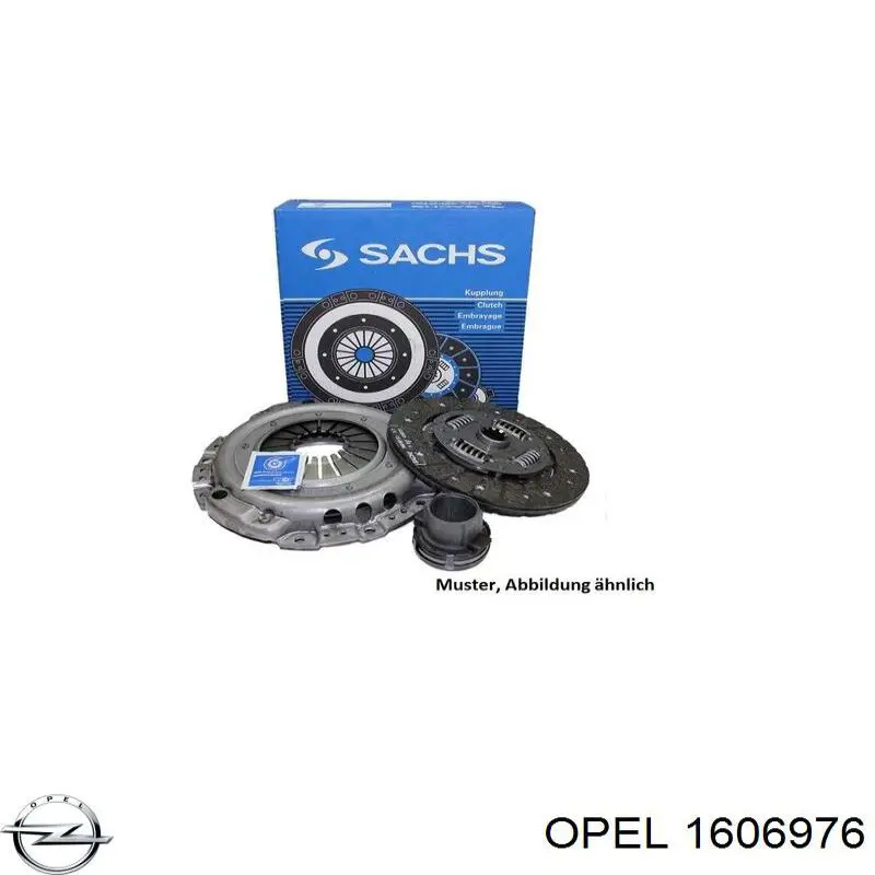 Kit de embraiagem (3 peças) Opel 1606976 preço, a partir de 154,37 USD