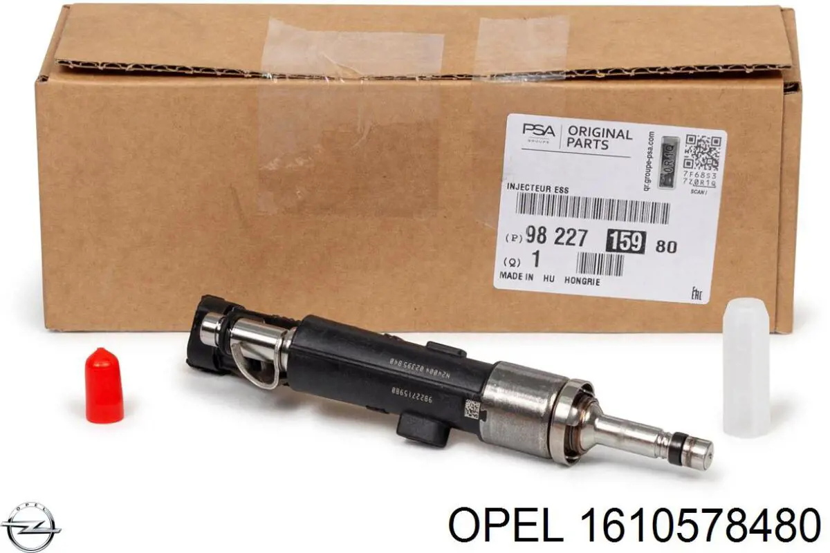 Injetor de injeção de combustível 1610578480 Peugeot/Citroen