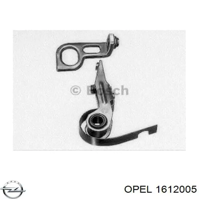 Grupo de contato de distribuidor de ignição Opel 1612005 preço, a partir de 27,00 USD