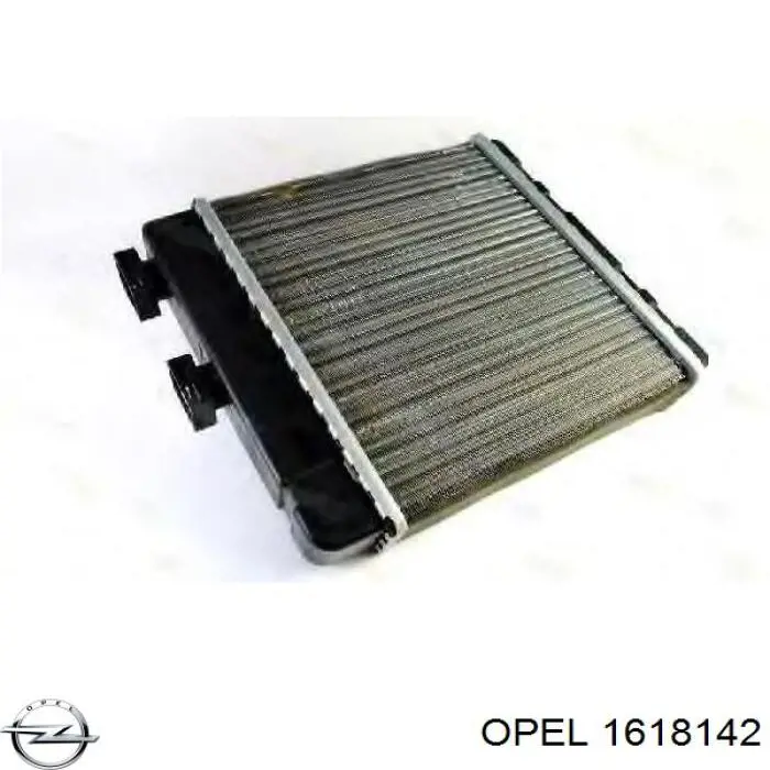1618142 Opel Radiador de forno (de aquecedor)