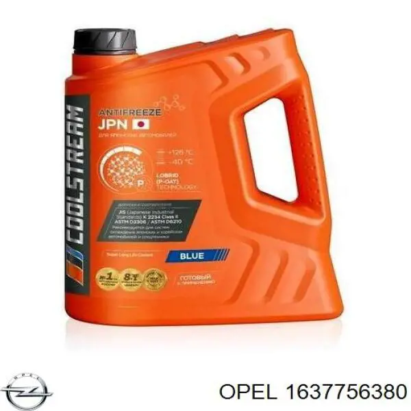 Compre 1637756380 Opel Fluido de esfriamento