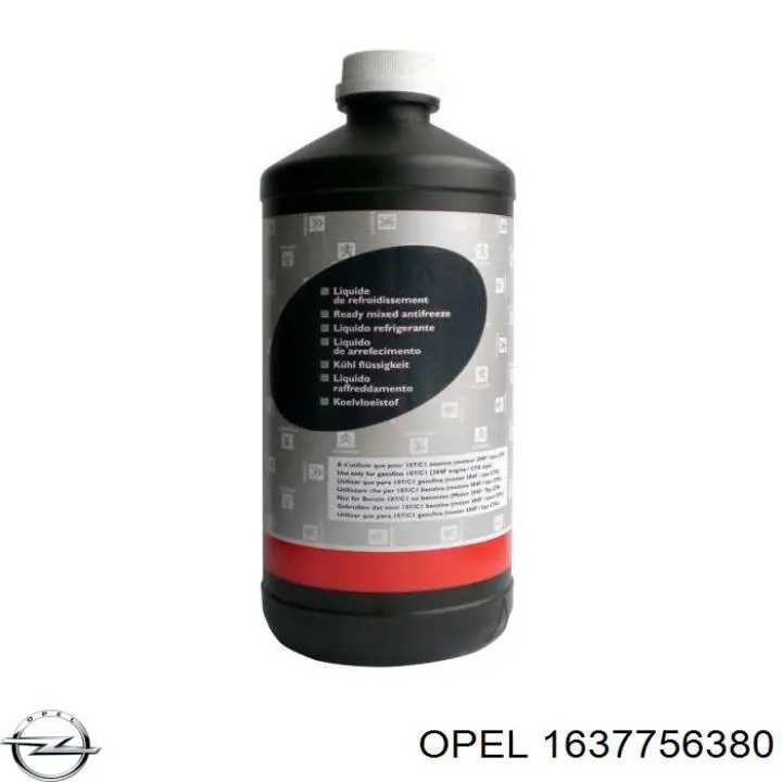 Fluido de esfriamento 1637756380 Opel