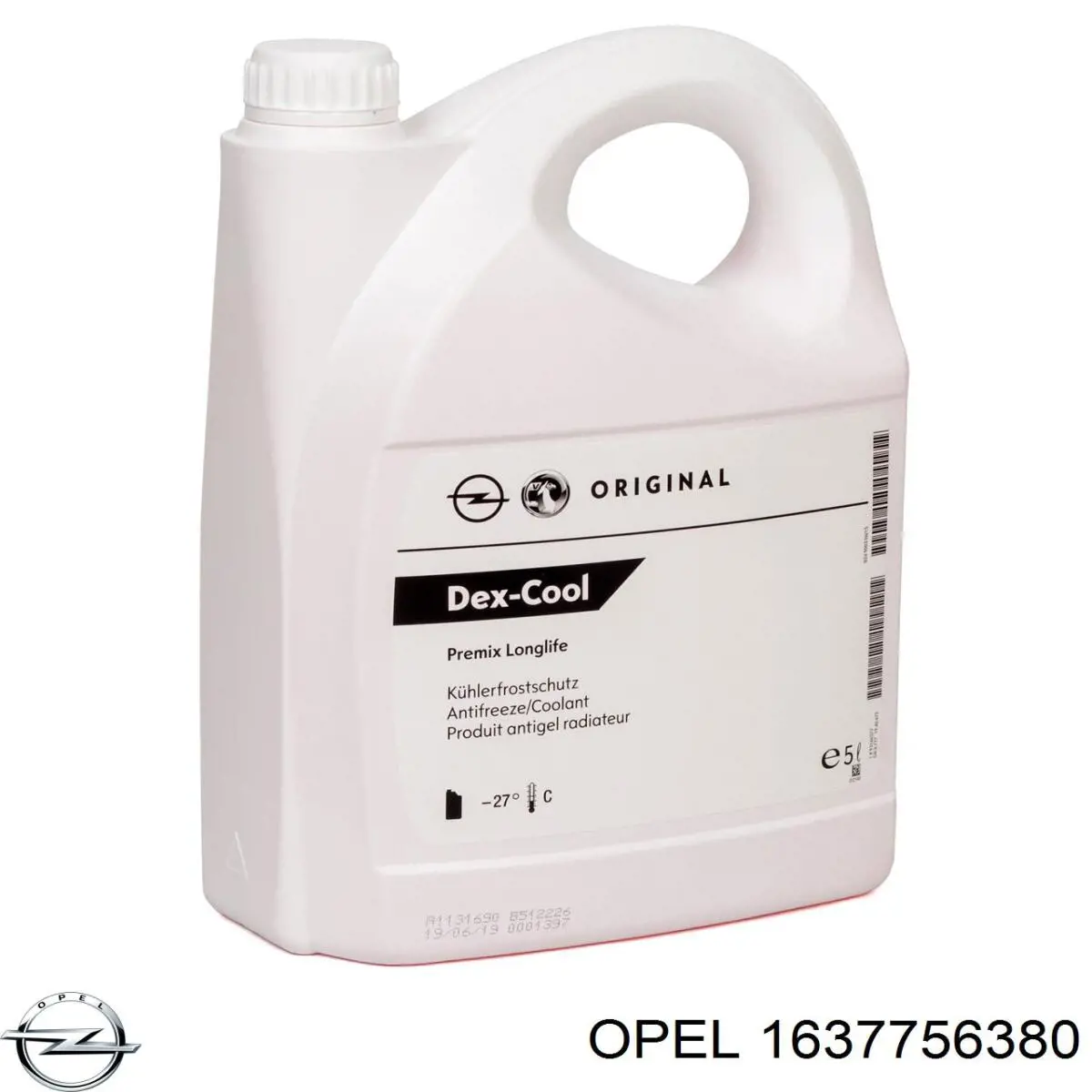 Compre 1637756380 Opel Fluido de esfriamento
