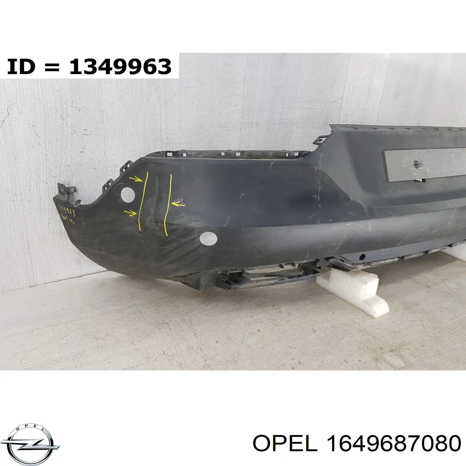 1649687080 Opel Pára-choque traseiro