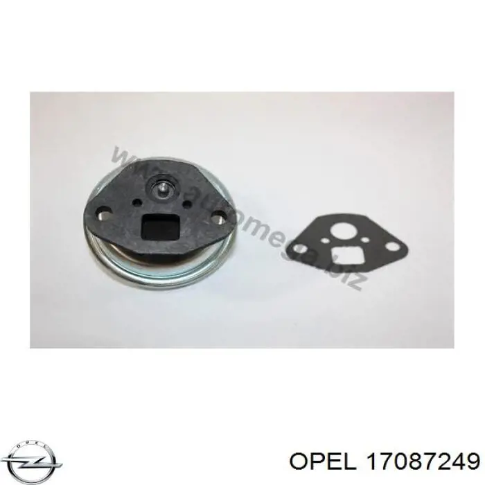 Válvula EGR de recirculação dos gases Opel Kadett E 35, 36, 45, 46