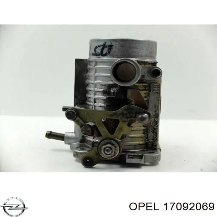 17092069 Opel Válvula de borboleta montada