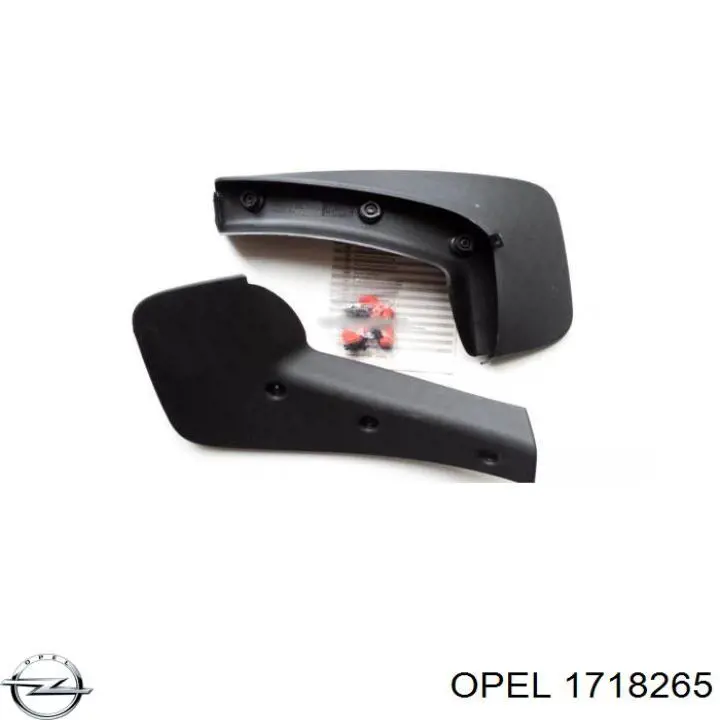 Protetores de lama traseiros, kit Opel Astra H L35