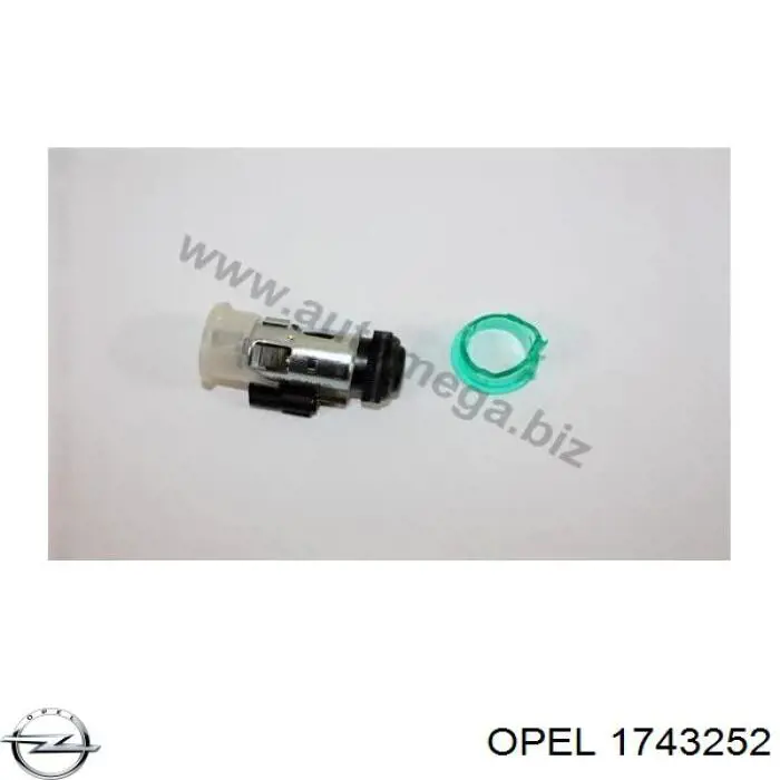 Acendedor de cigarros Opel Astra F 53, 54, 58, 59