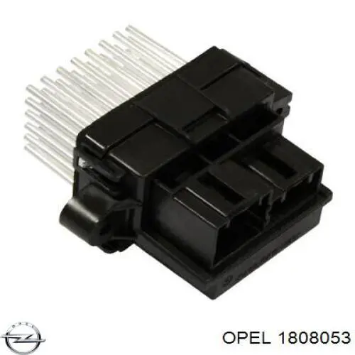 Resistor (resistência) de ventilador de forno (de aquecedor de salão) Opel 1808053 preço, a partir de 10,23 USD