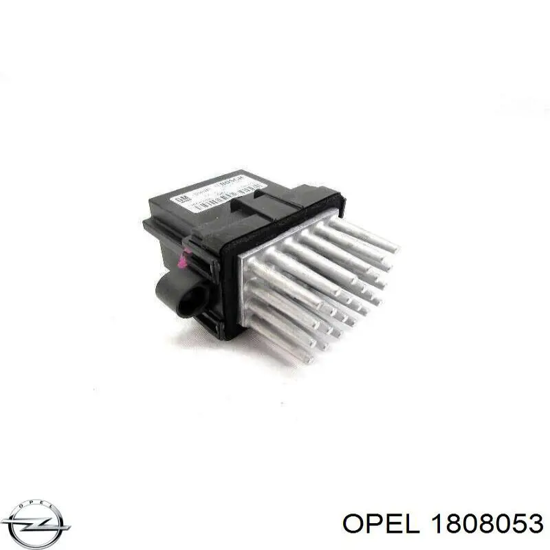 Compre 1808053 Opel Resistor (resistência) de ventilador de forno (de aquecedor de salão)