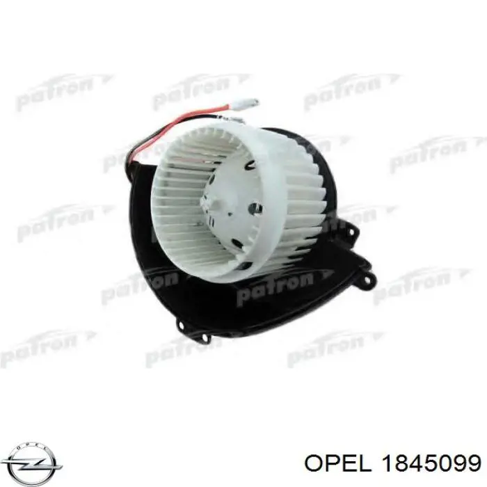 Motor de ventilador de forno (de aquecedor de salão) Opel 1845099 preço, a partir de 63,31 USD