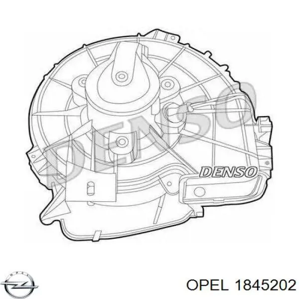 Compre 1845202 Opel Motor de ventilador de forno (de aquecedor de salão)