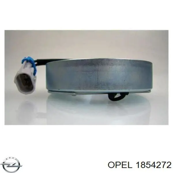 Compre 1854272 Opel Acoplamento (bobina magnética) do compressor de aparelho de ar condicionado