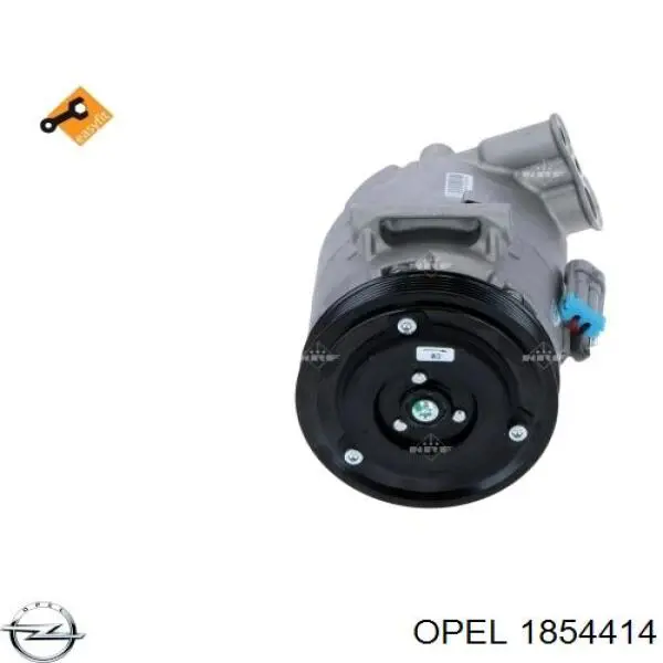 Compre 1854414 Opel Compressor de aparelho de ar condicionado
