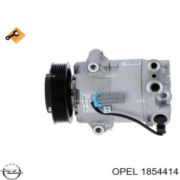 Compressor de aparelho de ar condicionado Opel 1854414 preço, a partir de 609,16 USD
