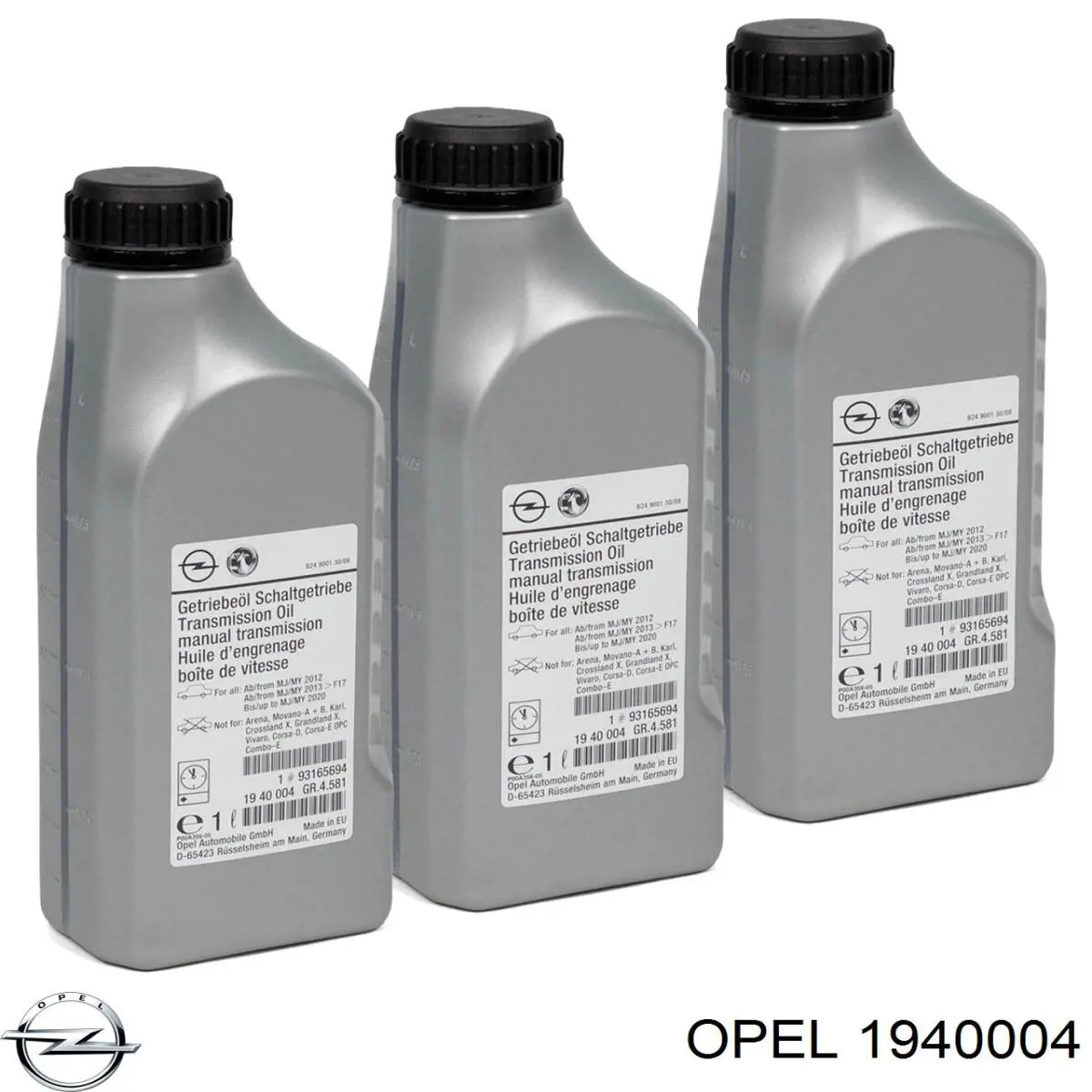 Óleo de transmissão Opel 1940004 preço, a partir de 20,67 USD