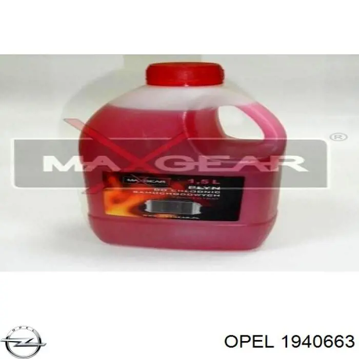 Compre 1940663 Opel Fluido de esfriamento