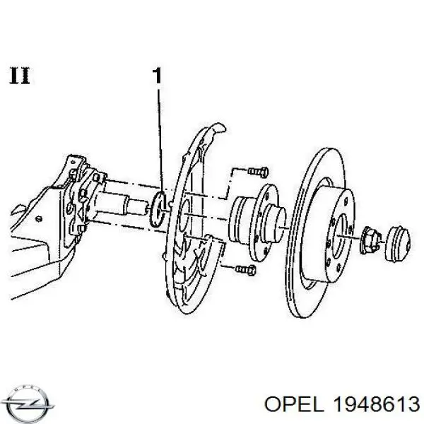  Opel 1948613 preço, a partir de  