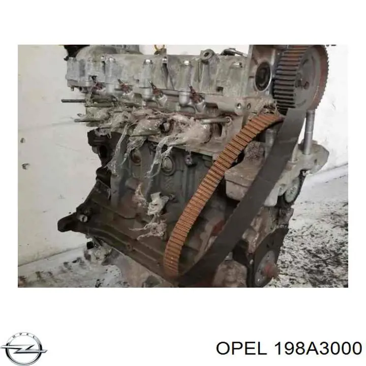Motor montado Opel 198A3000