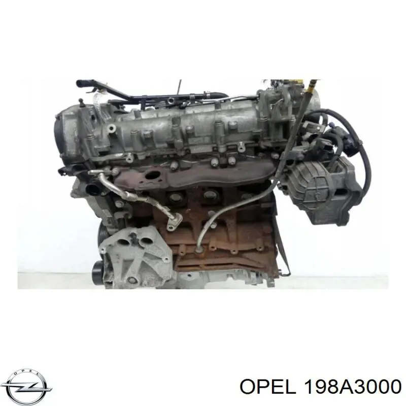 198A3000 Opel Motor montado