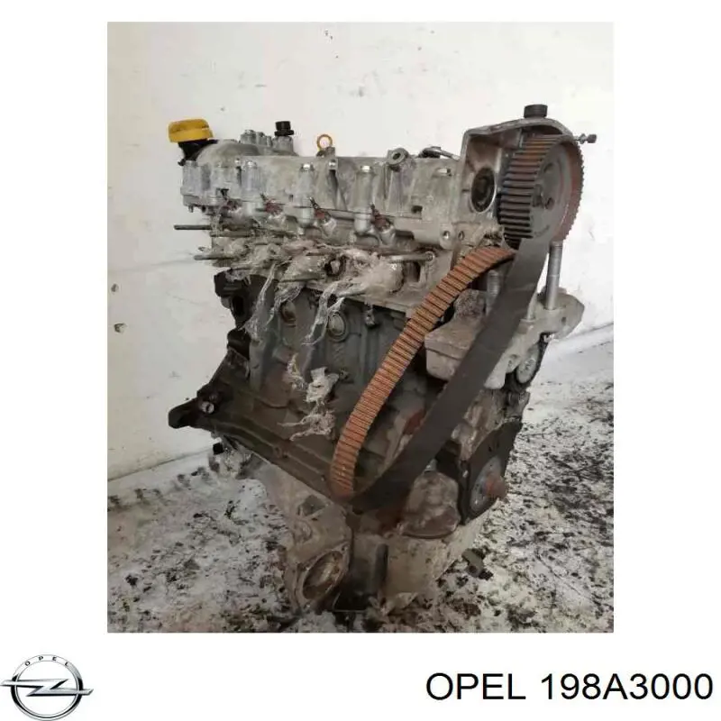 198A3000 Opel Motor montado