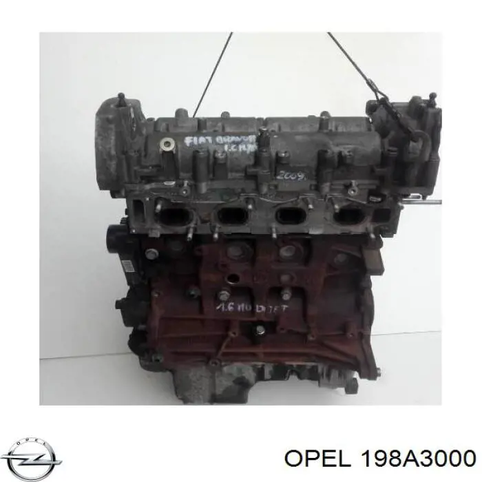 Motor montado 198A3000 Opel
