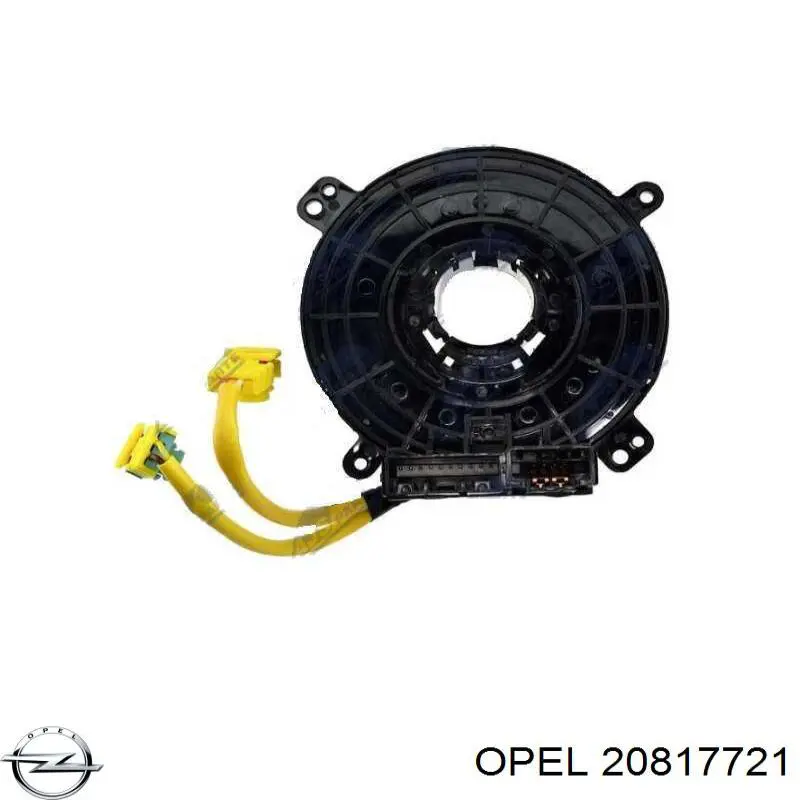 Compre 20817721 Opel Anel AIRBAG de contato, cabo plano do volante