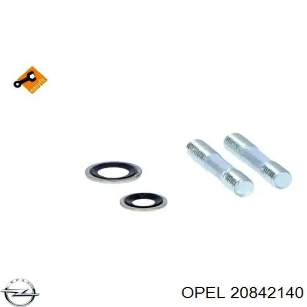 Radiador de aparelho de ar condicionado Opel 20842140 preço, a partir de 122,68 USD