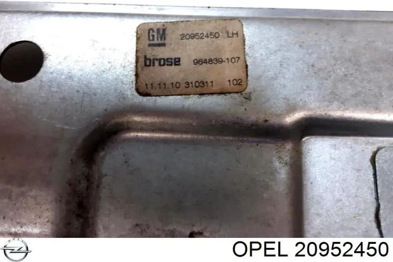 Compre 20952450 Opel 