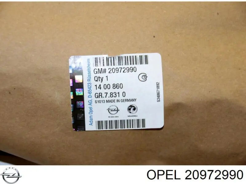 Compre 20972990 Opel Pára-choque traseiro