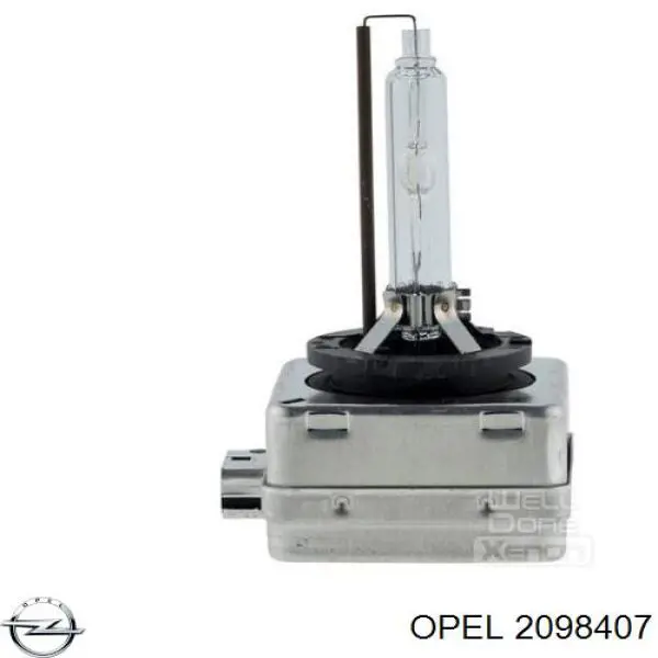 2098407 Opel Lâmpada de xénon
