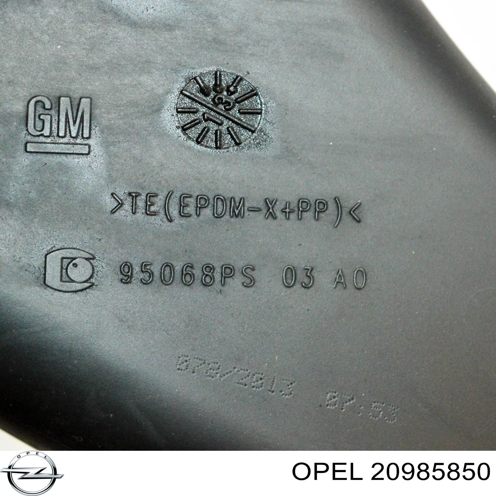 20985850 General Motors Tomada de ar de filtro de ar