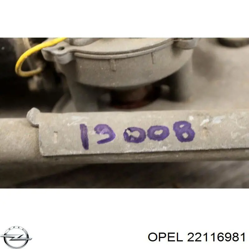 Compre 22116981 Opel Motor de limpador pára-brisas do pára-brisas
