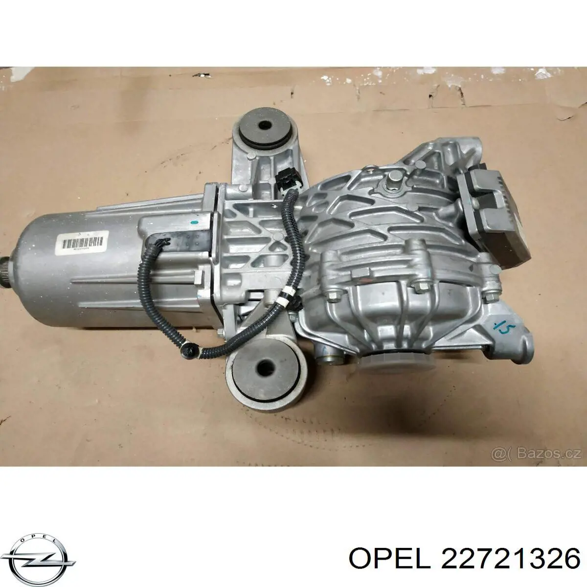 Redutor do eixo traseiro Chevrolet Captiva I C100