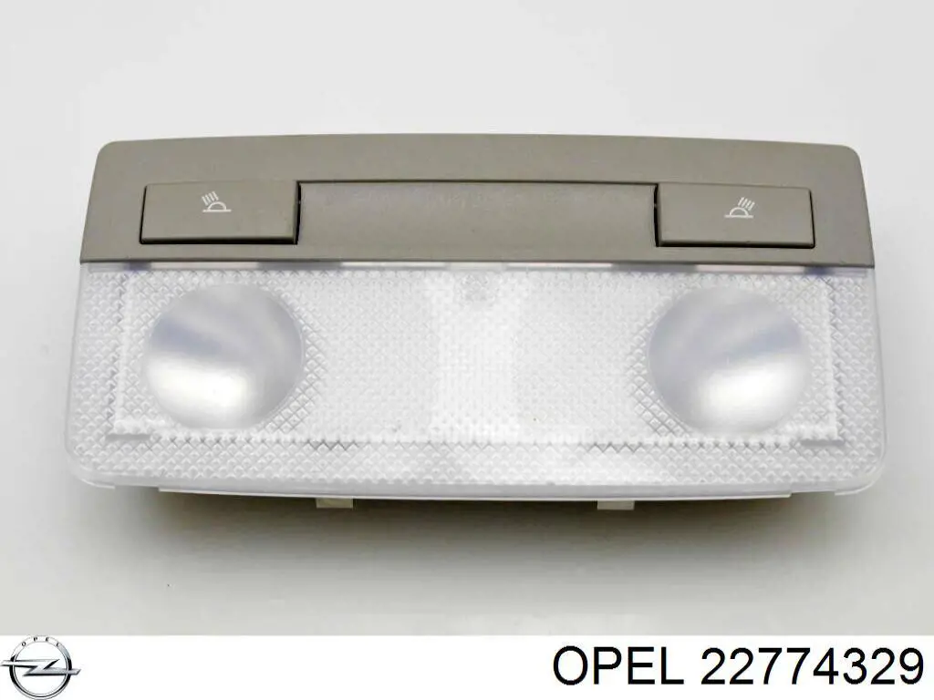 22774329 Opel Quebra-luz traseiro de iluminação de salão (de cabina)