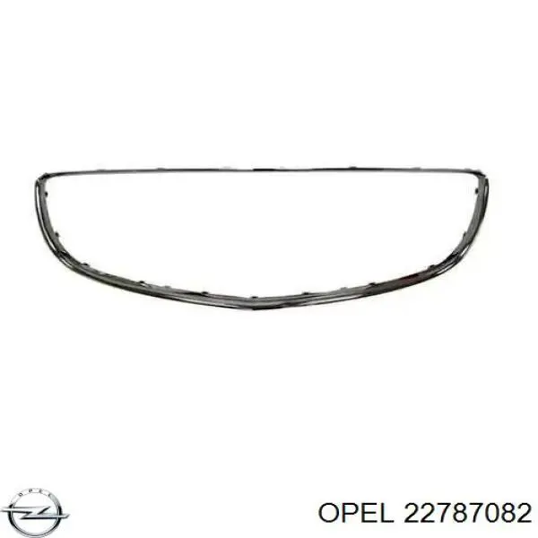 Compre 22787082 General Motors Placa sobreposta (carcaça) de grelha do radiador
