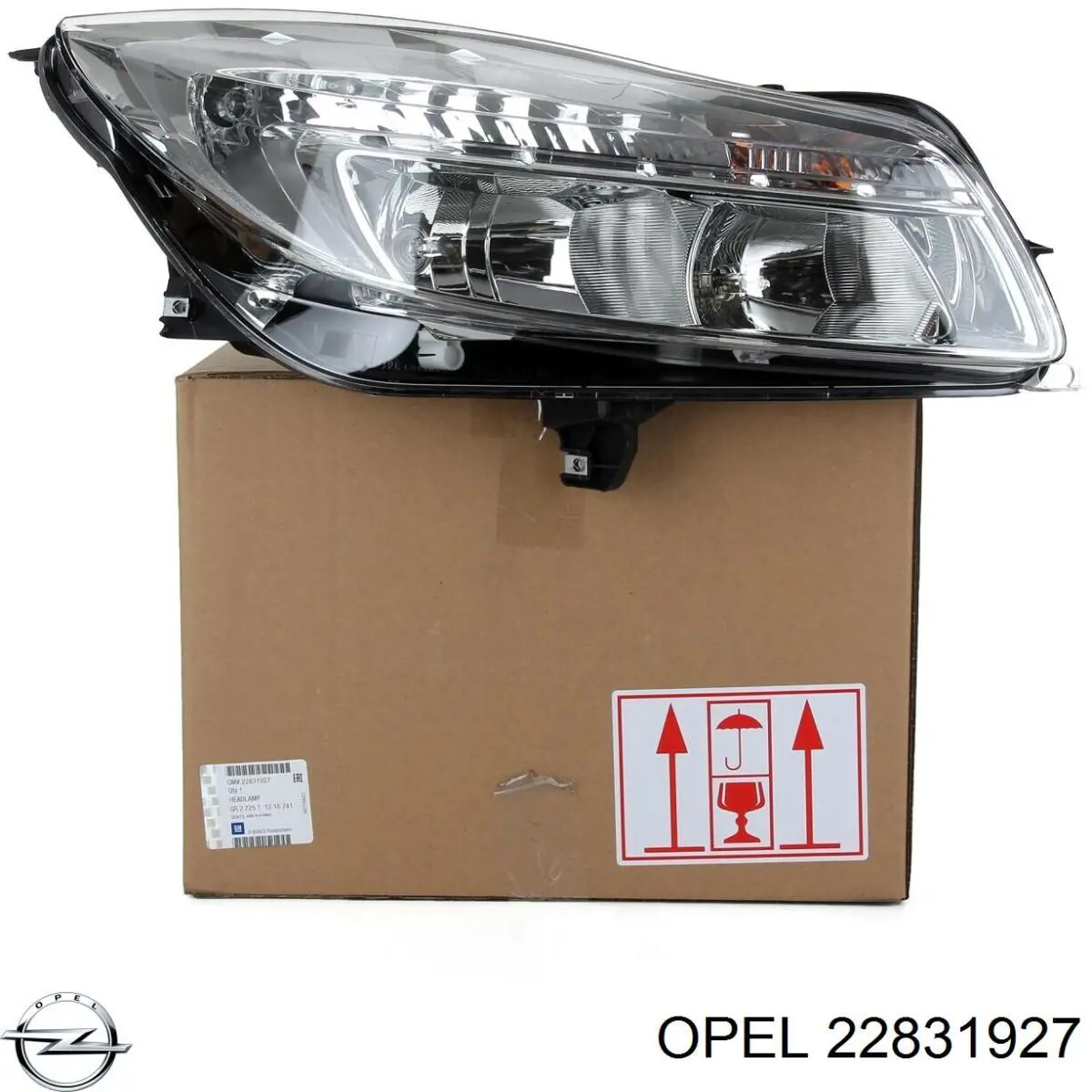 22831927 Opel Luz direita