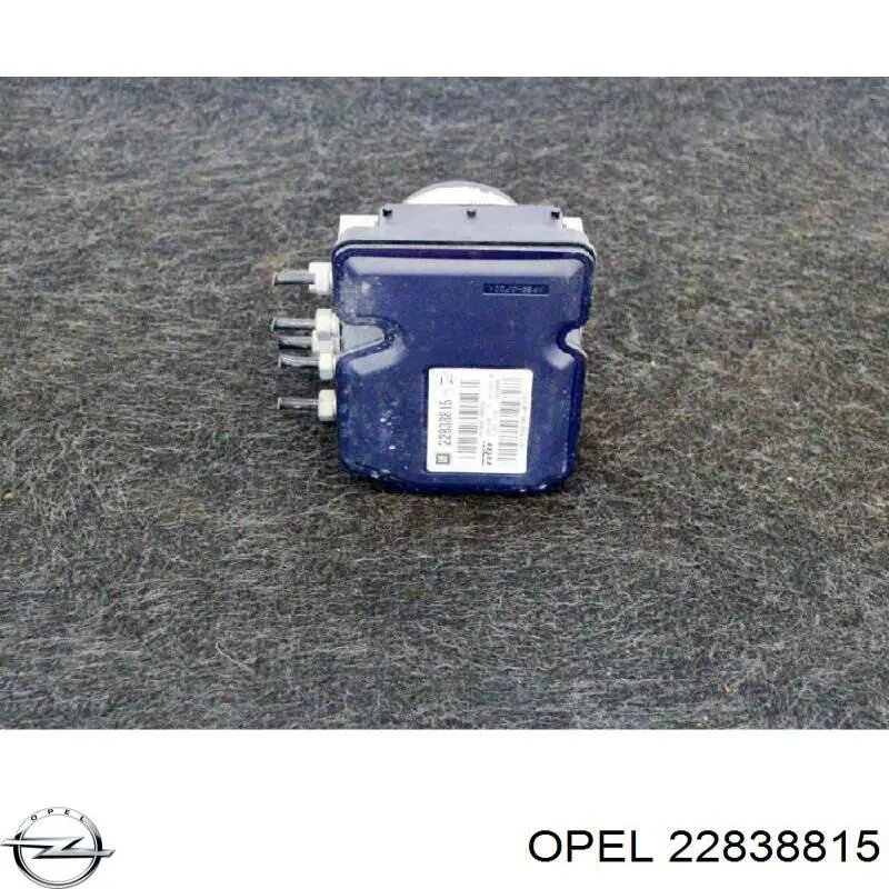 0530031 Opel Unidade hidráulico de controlo ABS