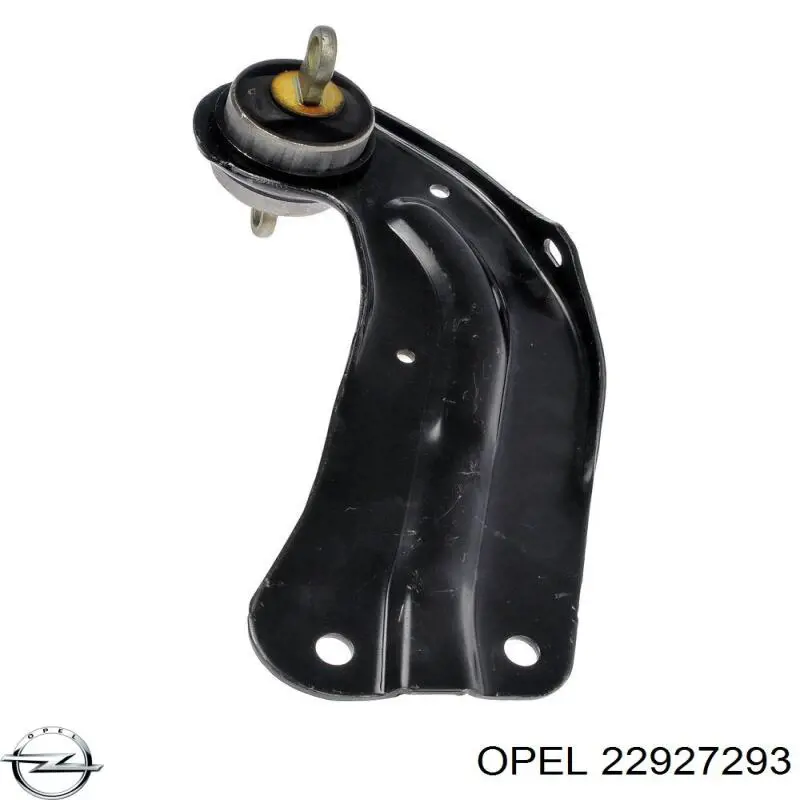 22927293 Opel Braço oscilante (tração) longitudinal inferior direito de suspensão traseira