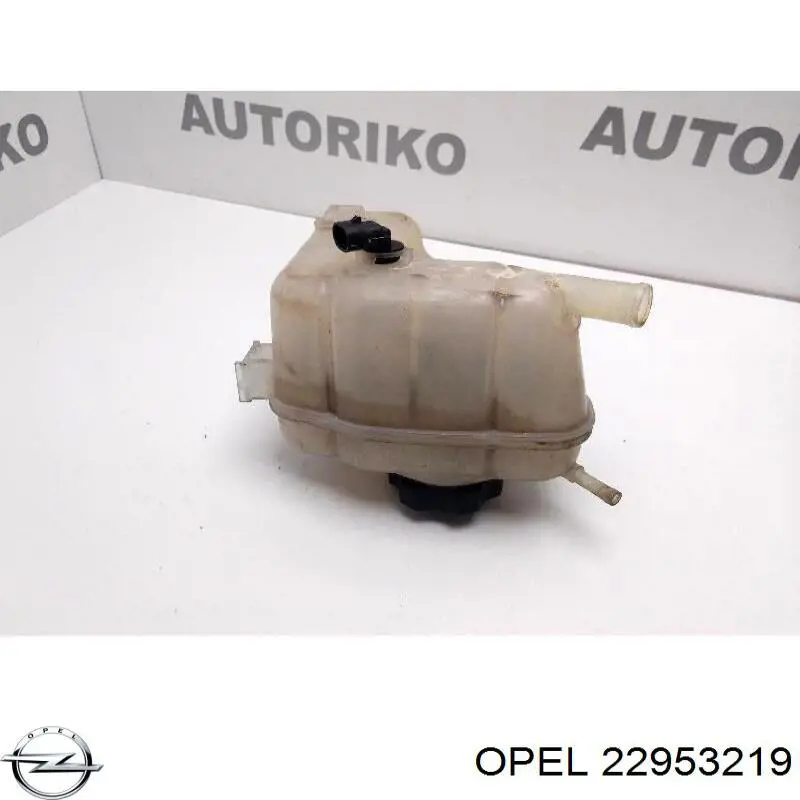 Tanque de expansão do sistema de esfriamento Opel 22953219 preço, a partir de 45,69 USD