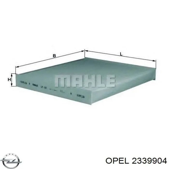 2339904 Opel 