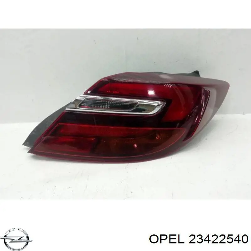 23422540 Opel Lanterna traseira direita