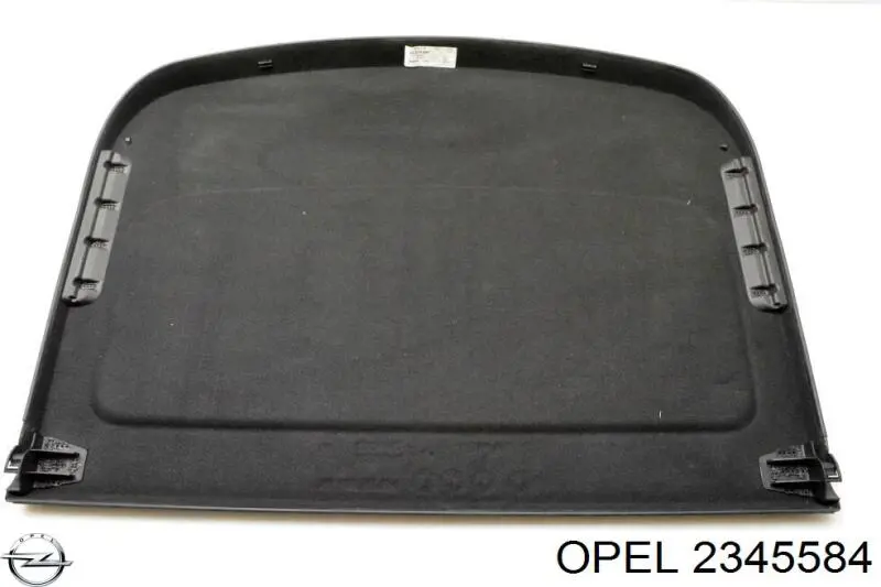 2345584 Opel Prateleira de salão traseira