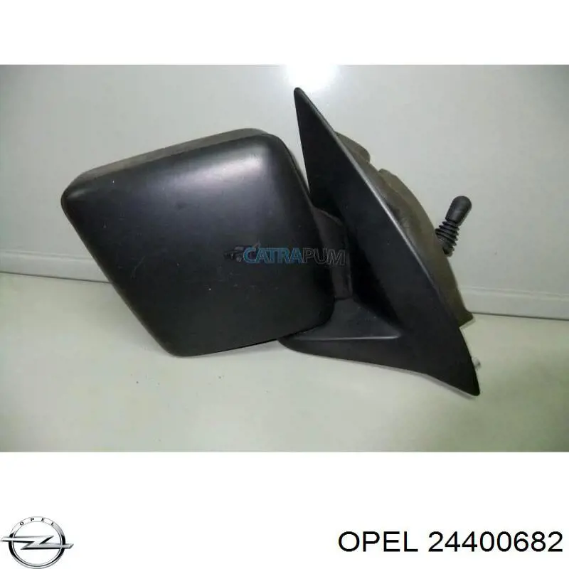 24400682 Opel Espelho de retrovisão direito