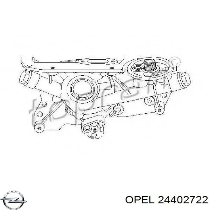 24402722 Opel Bomba de óleo