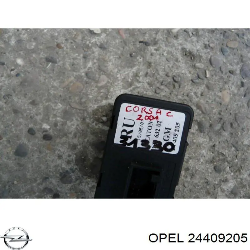 Compre 24409205 Opel Unidade de botões dianteira esquerda de controlo de elevador de vidro