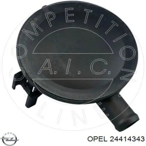 Compre 24414343 Opel Válvula PCV de ventilação dos gases de cárter