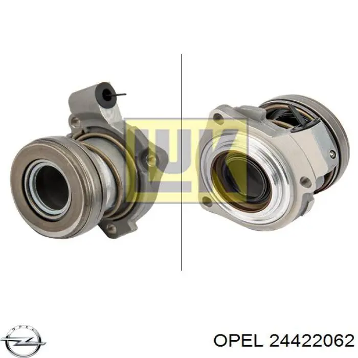 Cilindro de trabalho de embraiagem montado com rolamento de desengate Opel 24422062 preço, a partir de 52,70 USD