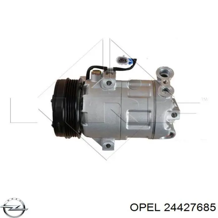 Compre 24427685 Opel Compressor de aparelho de ar condicionado